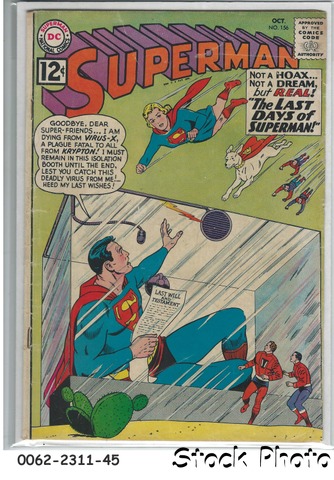 Superman #156 © October 1962, DC Comics